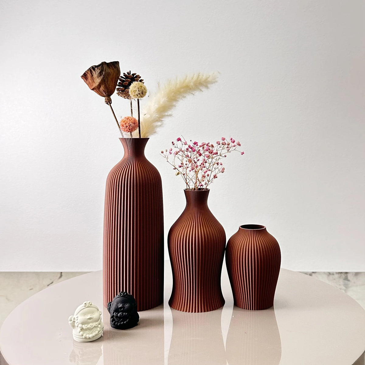 3-Piece Decorative Vase Set – Luxe Haven Home